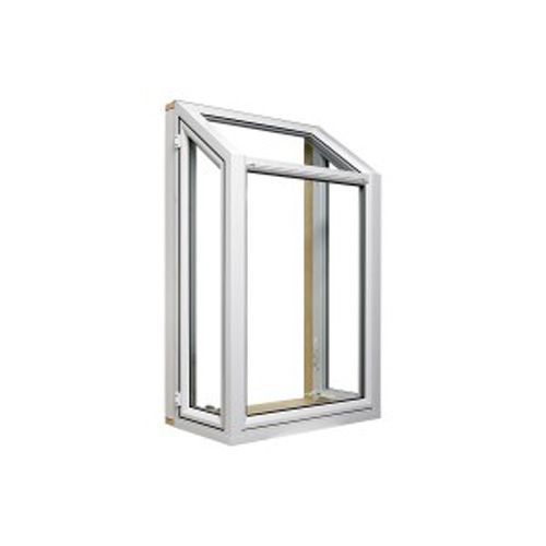 A picture of a window frame on a white background.