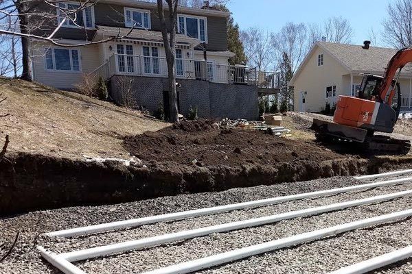 excavating stoney lake