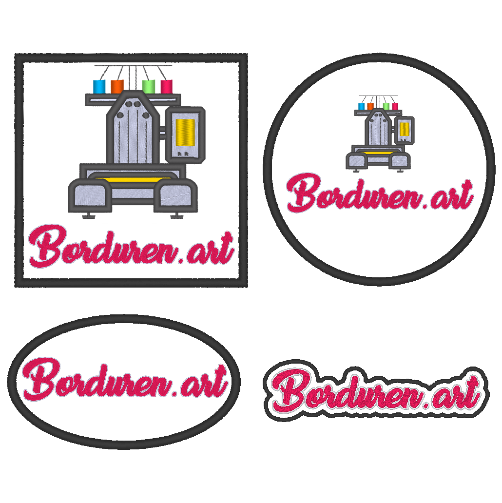 10 stuks Badge / Patch op maat max. 7 cm