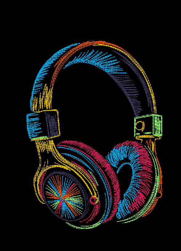 Neon Headphone