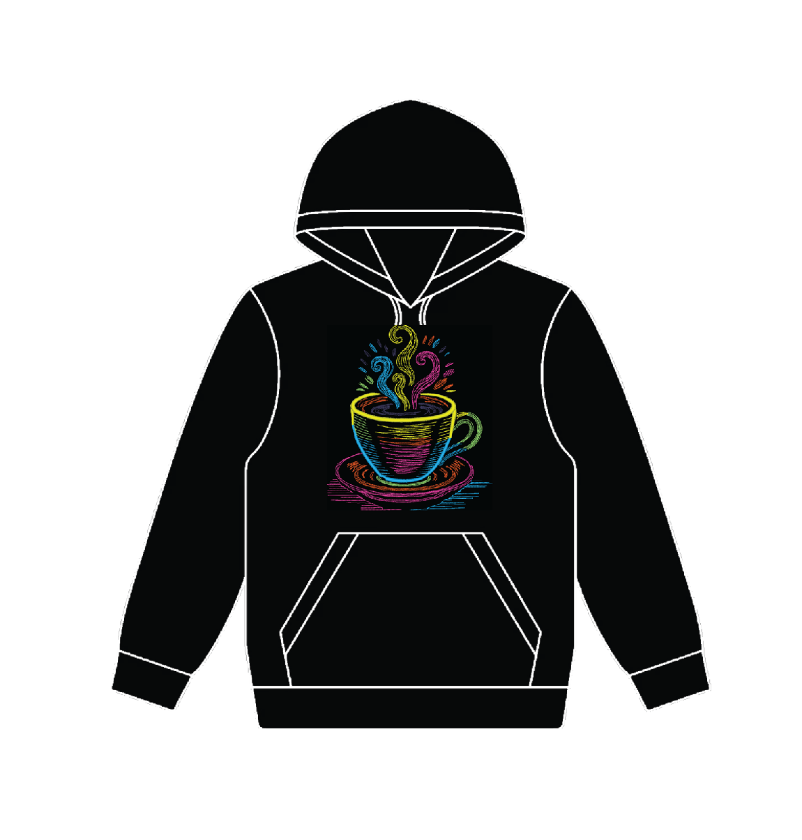 Neon koffie