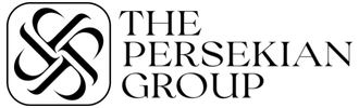 The Persekian Group logo, led by Mania Persekian, REALTOR, specializing in homes for sale across Orange County.