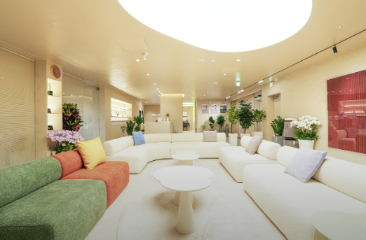 MIN Clinic Cheongdam lobby in Gangnam, Seoul