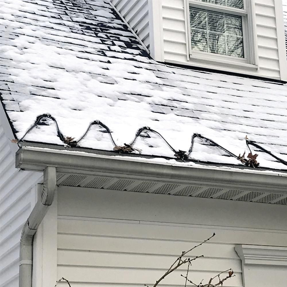 heat cables installed on a house in Janesville, W M &W Exteriors