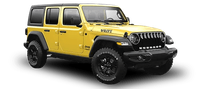 Yellow jeep wrangler