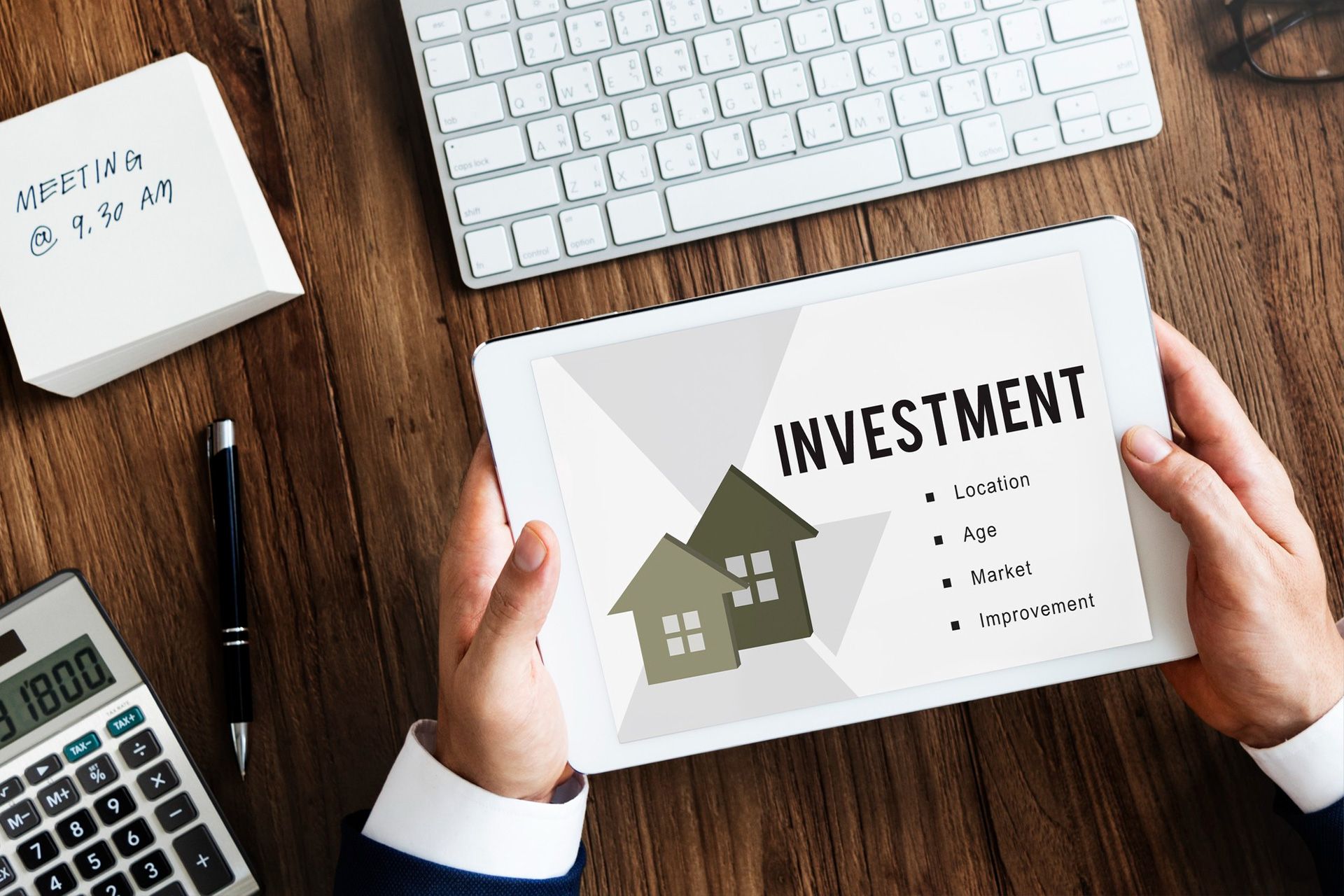 reviewing a rental property investment opportunity