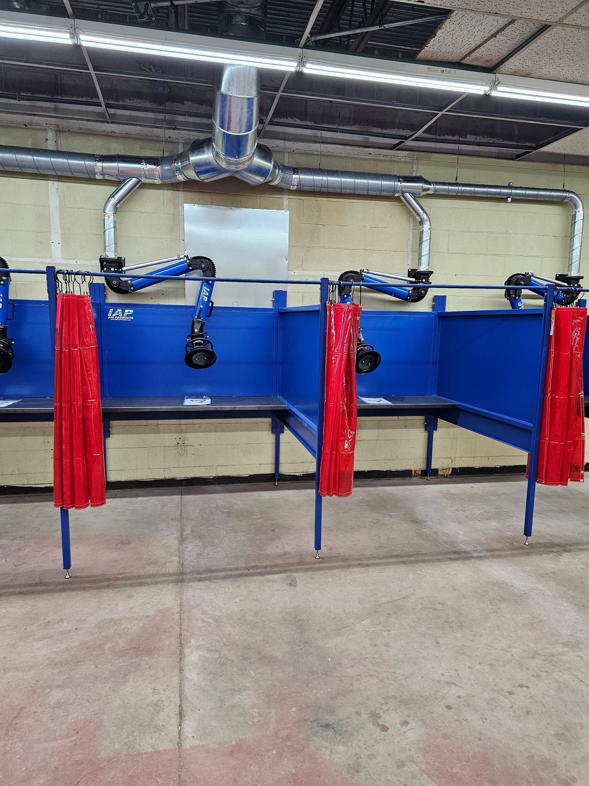IAP Welding Booth installed
