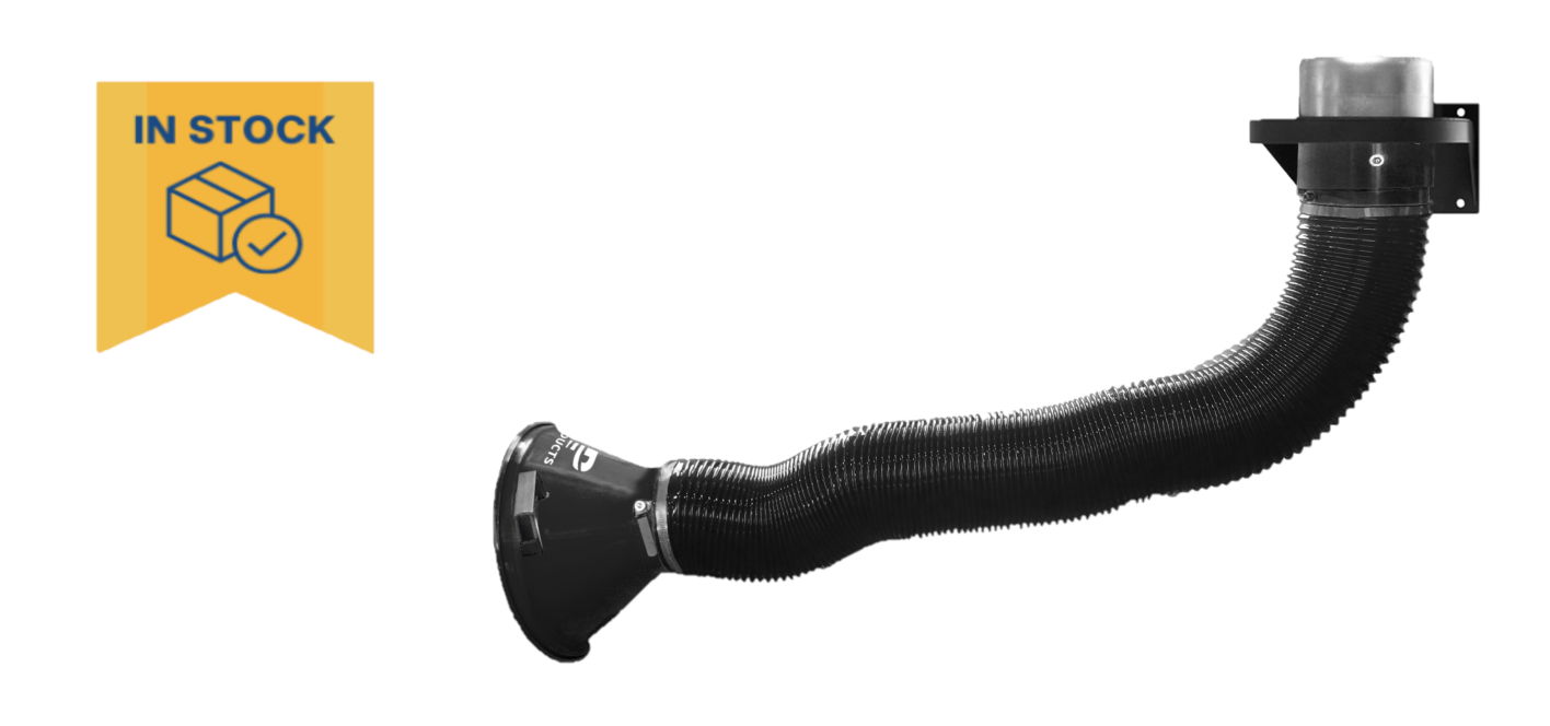 IAP Telescopic fume extraction arm