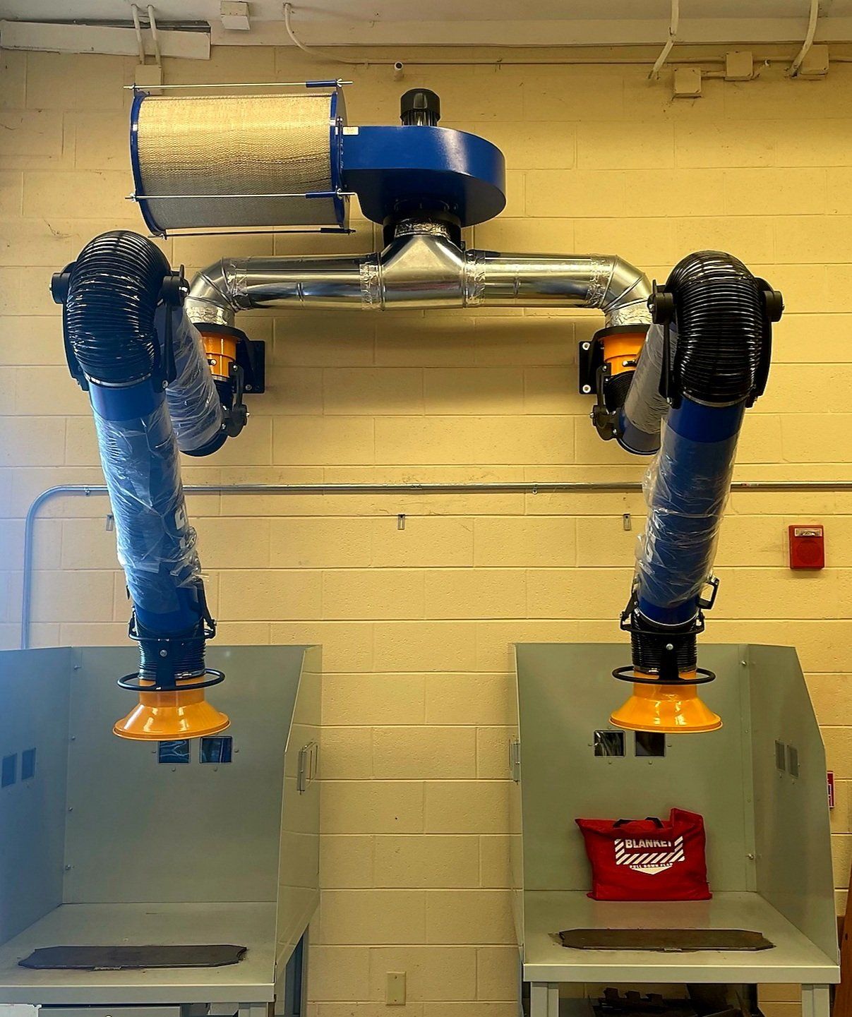 IAP Fume extraction arm Filtration Assembly