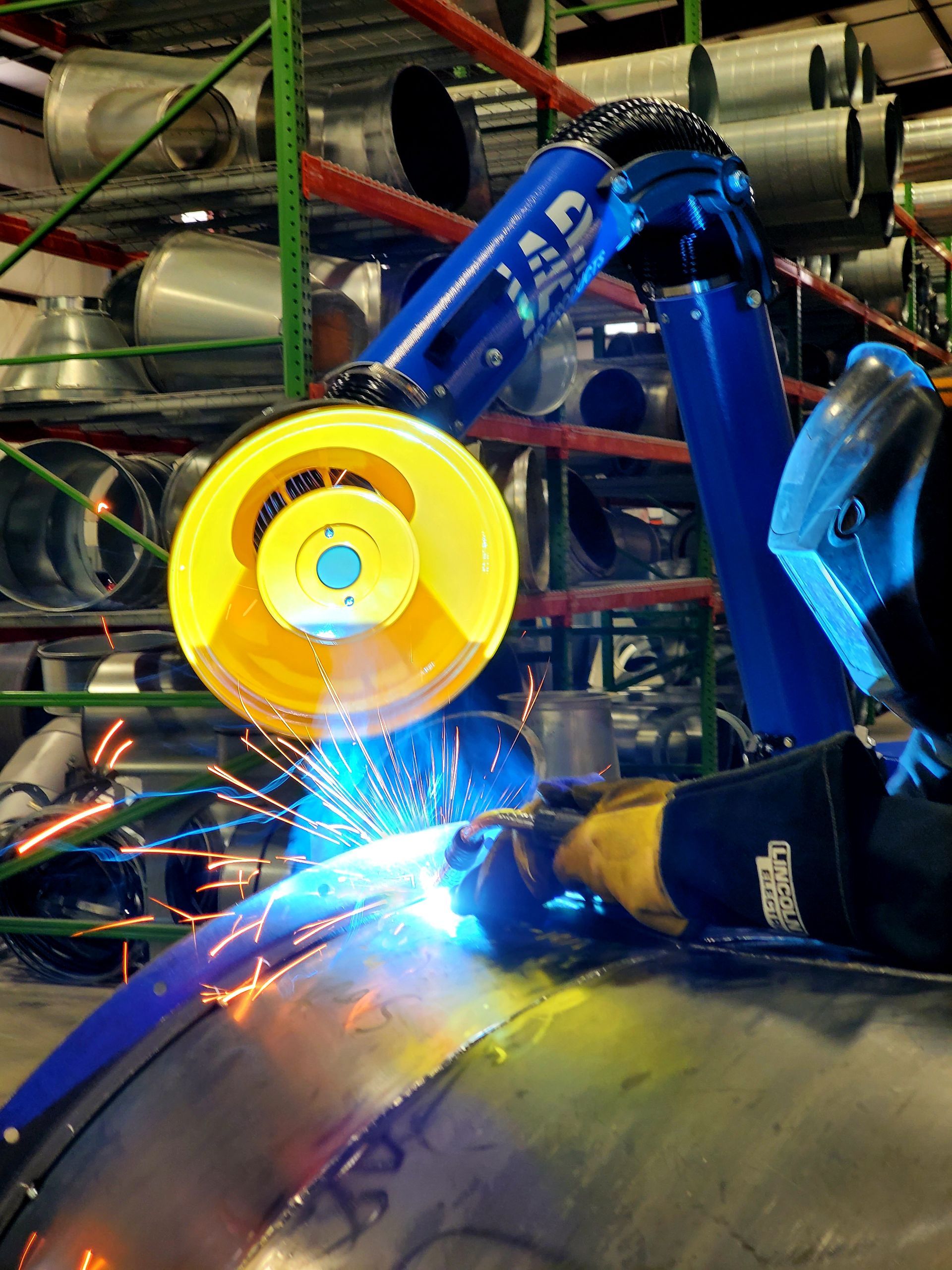 IAP Source Capture Fume Extraction Arm