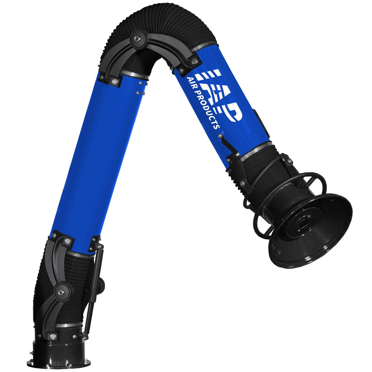 Standing fume extraction arm