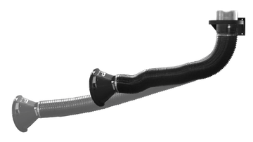 Telescopic Fume Extraction Arm