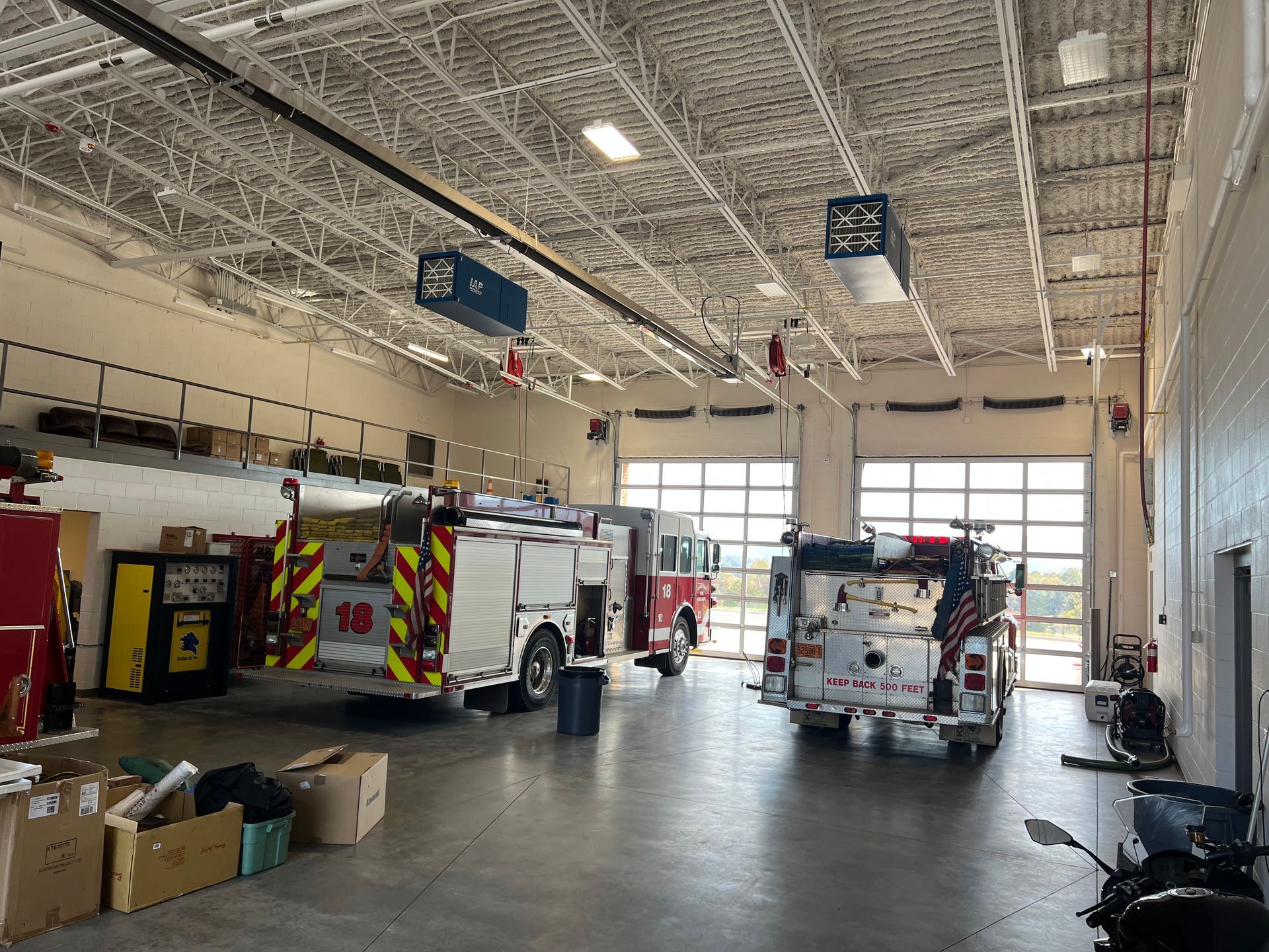 Fire station Ambient air cleaner by IAP