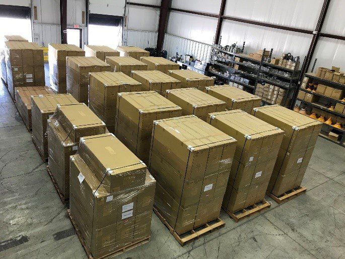 IAP Air products shipping dock