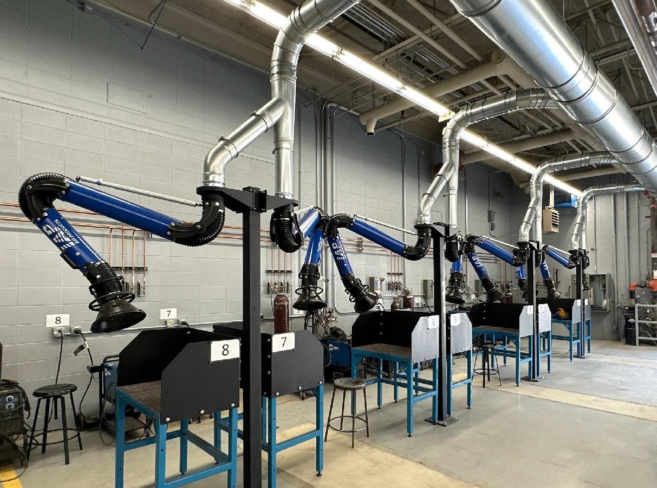 Welding Fume Extraction Arms by IAP