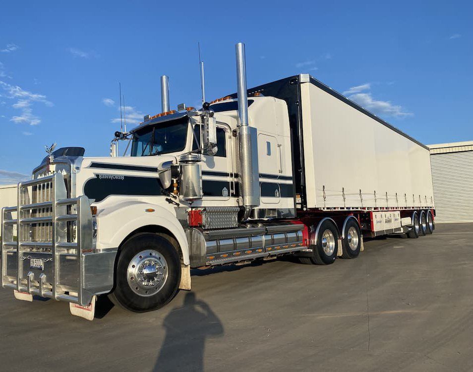 Tautliner Truck — Freight Transport in Wagga Wagga, NSW