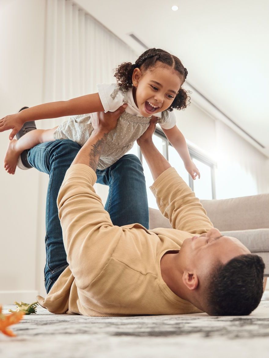 divorce children playing with parent for custody