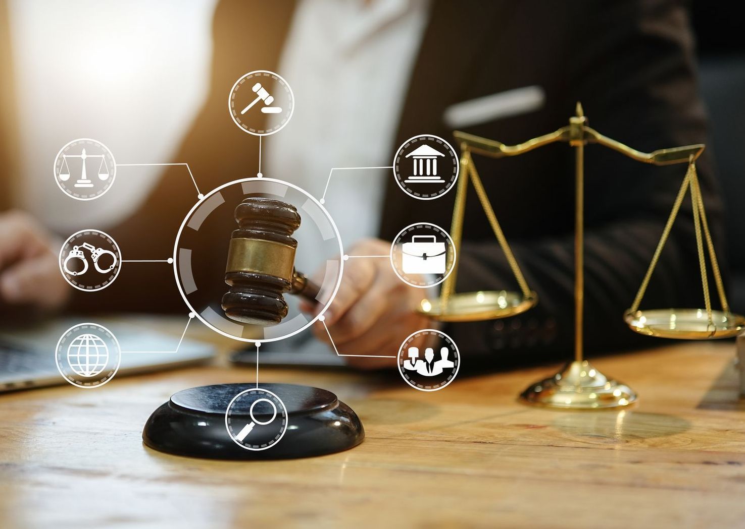 showing breakdown of paralegal services