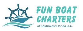 The logo for fun boat charters of southwest florida llc
