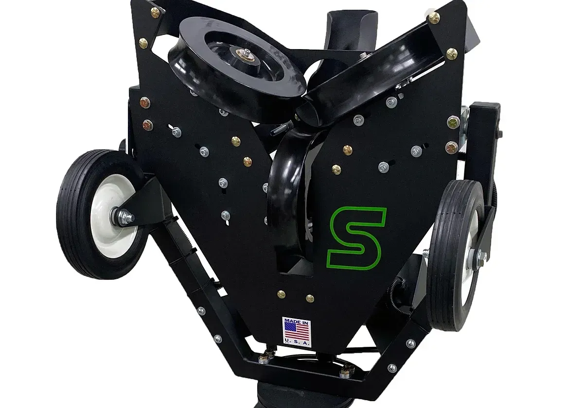 SpinBall pitching machine - Batting Lanes 210