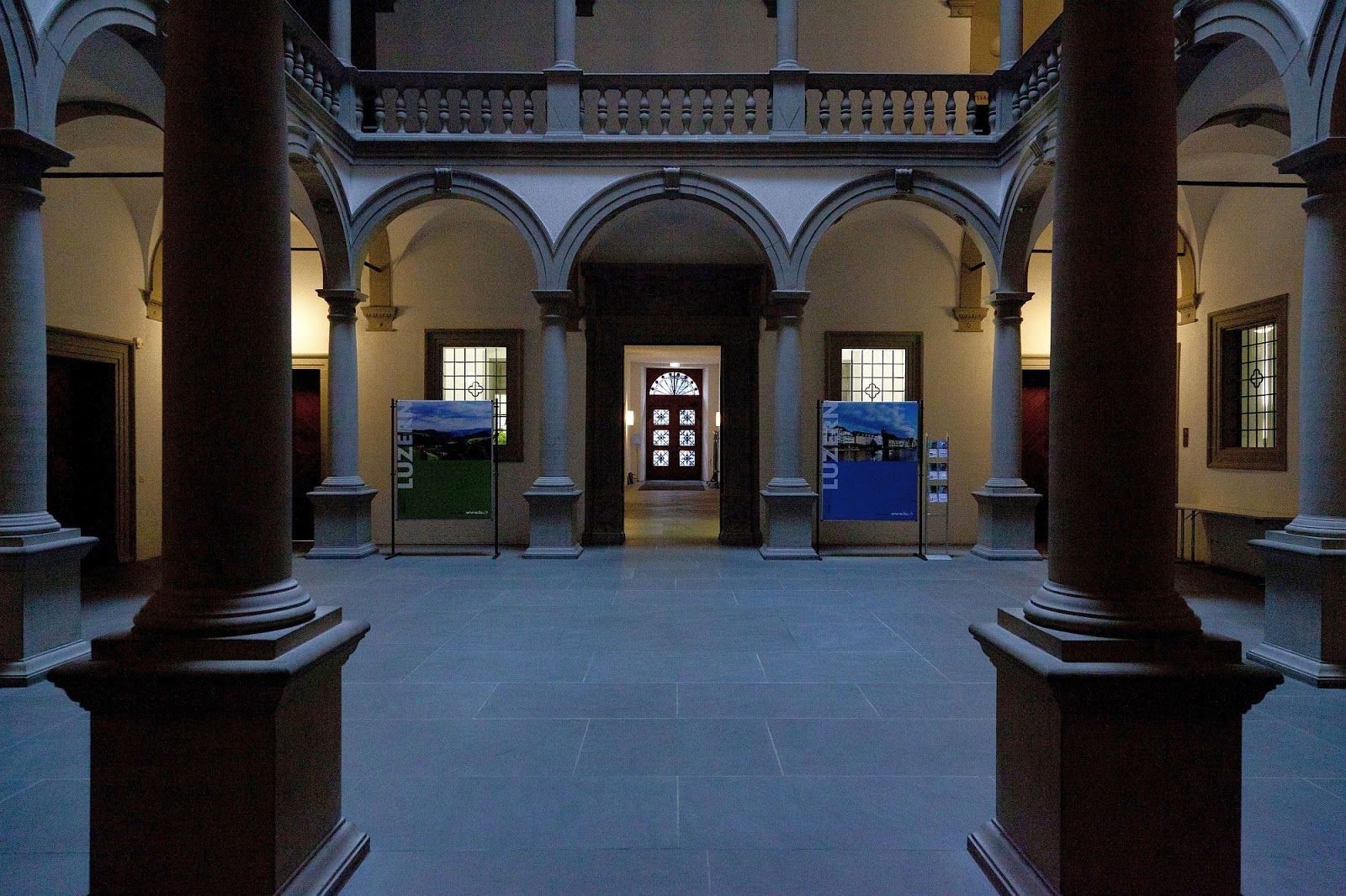 Court Yard of Ritter Palace, Lucerne