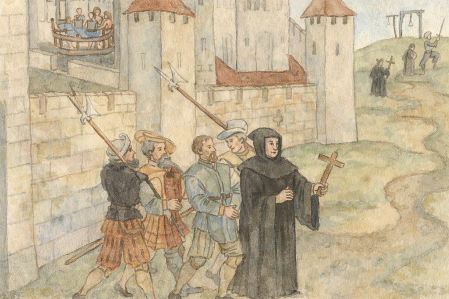 Wickiana (F12, fols. 21–22a) by Johann Jakob Wick, Zentralbibliothek Zürich