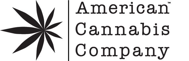 American Cannabis Company logo with black starburst icon and text on white background