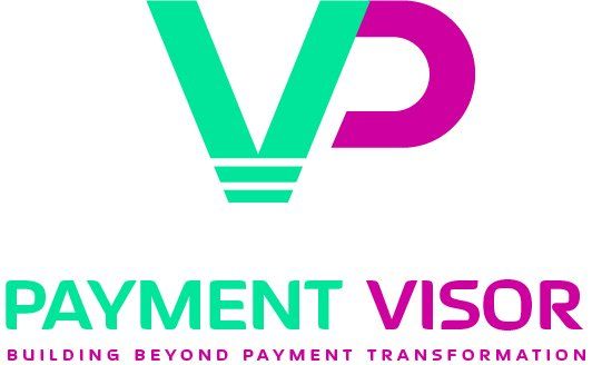 Payment Visor logo with green and magenta “VP” icon and the tagline “building secure payment transactions”