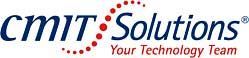 CMIT Solutions logo in blue and red with the tagline “Your Technology Team”