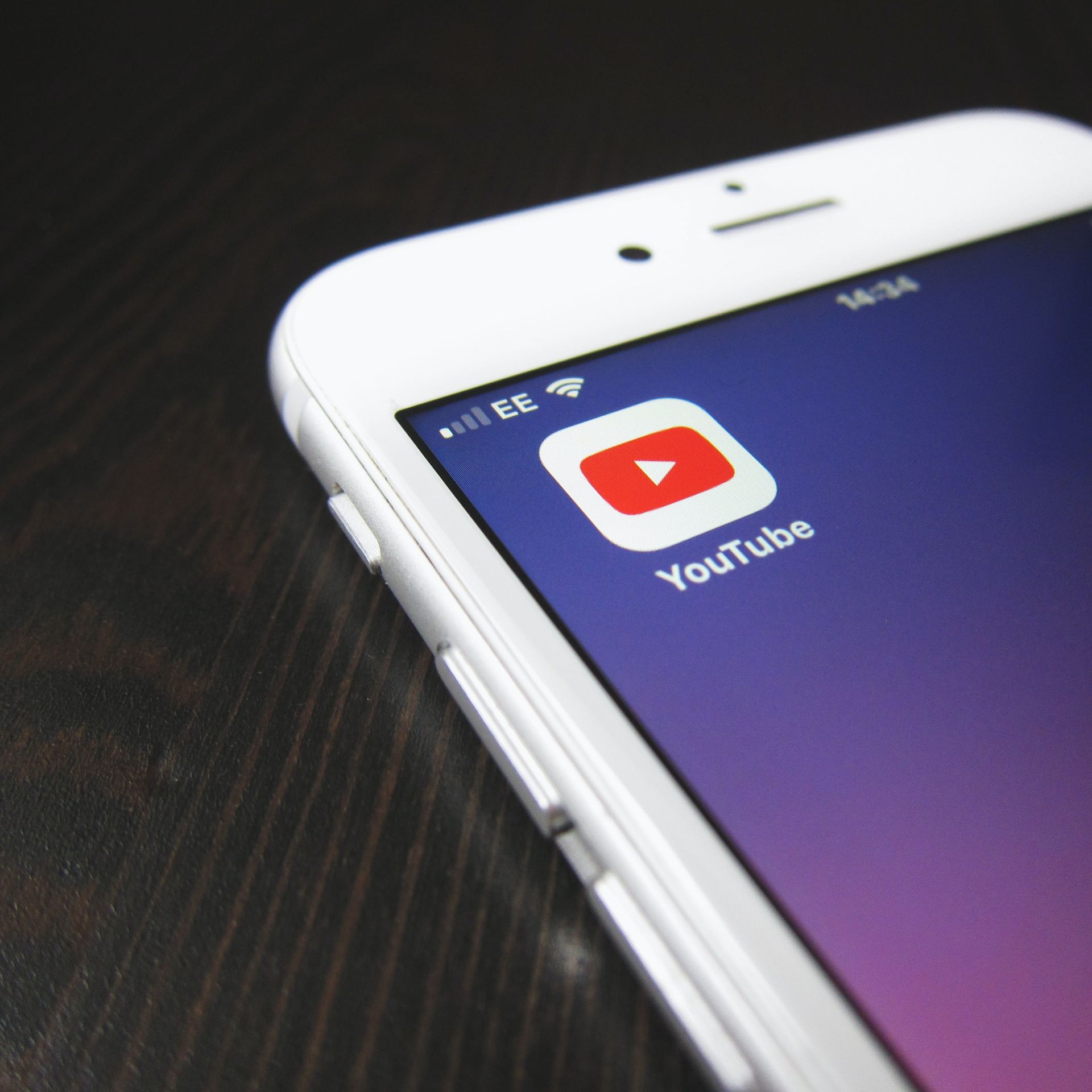 Youtube App on a Iphone