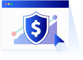 An illustration of a shield with a dollar sign on it.