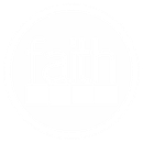 Blank white square with a very faint circular outline in the center