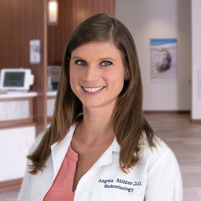 Dr. Angela Richter, D.O., double board-certified endocrinologist