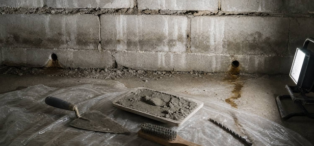 foundation crack repair in Ohio basement