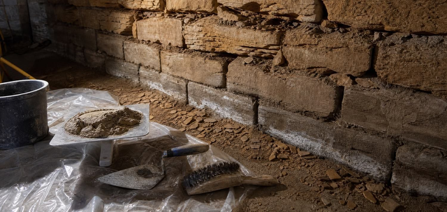 foundation crack repair in Ohio basement