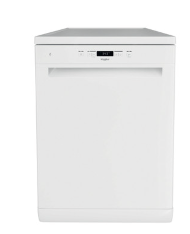 Whirlpool Freestanding Full Size Dishwasher - White - 14 Place Setting - E Rated - W2F HD626 UK