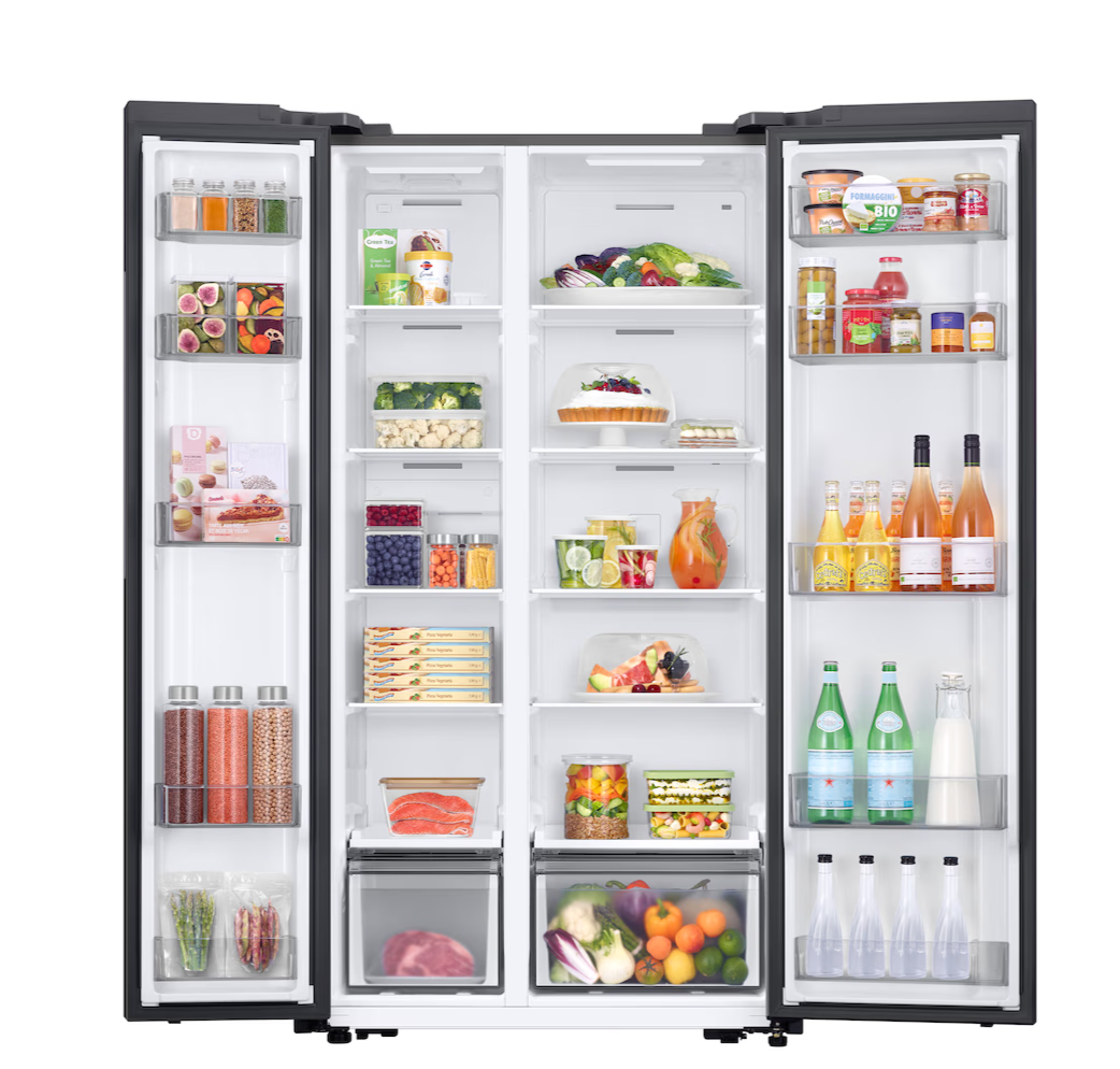  Samsung Series 6 RS57DG400EM9EU Wifi Connected Total No Frost American Fridge Freezer 
