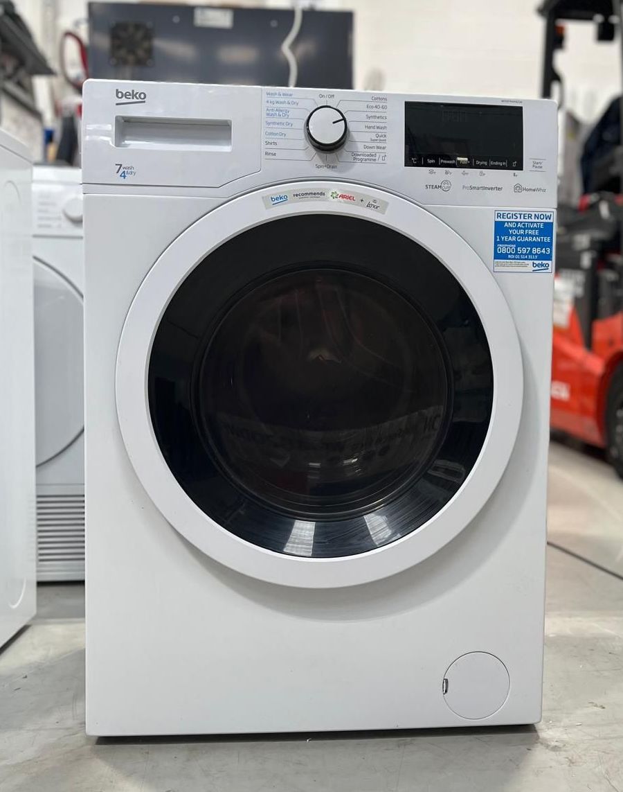 Refurbished Beko WasherDryer WDER7440421W 7kg / 4kg 1400rpm Just £225!