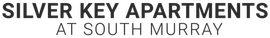 Silver Key Apartments logo with gray and blue text, “At South Murray” beneath.