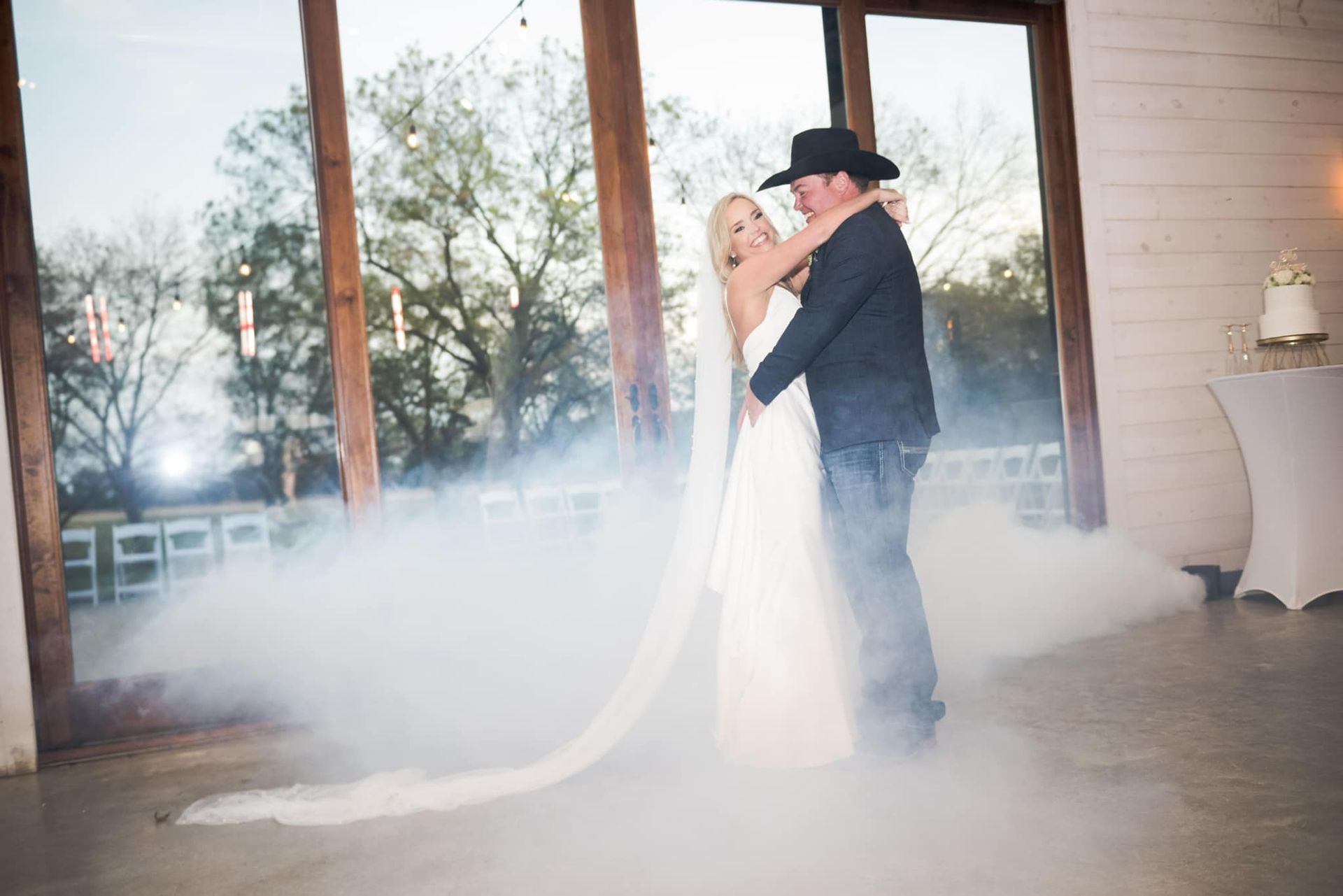 bride and groom's first dance