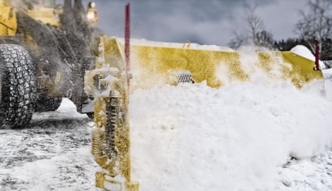 industrial snow plow