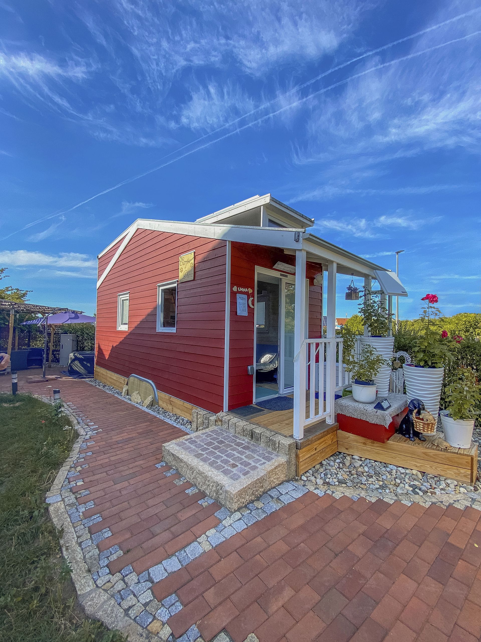 Tinyhouse bei Bamberg in Pettstadt (Fotografin: Lea Schreiber)