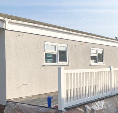 before and after rendered house Quality Render Specialists Basildon