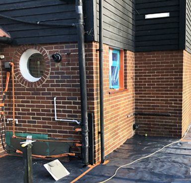before and after rendered house Quality Render Specialists Basildon