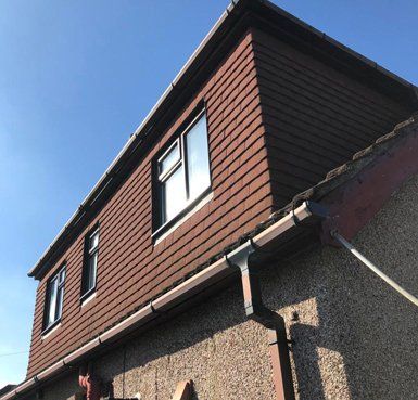before and after rendered house Quality Render Specialists Basildon