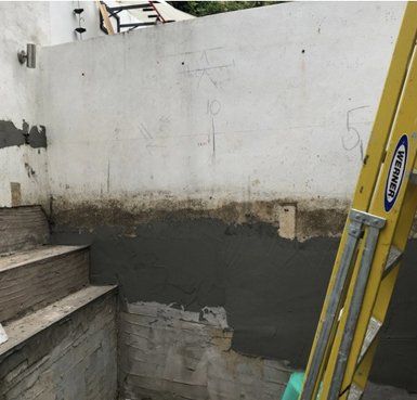 before and after rendered and cladding house Quality Render Specialists Basildon