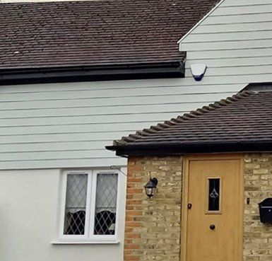 rendered house by Quality Render Specialists of Basildon, Essex
