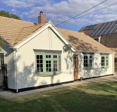rendered house by Quality Render Specialists of Basildon, Essex