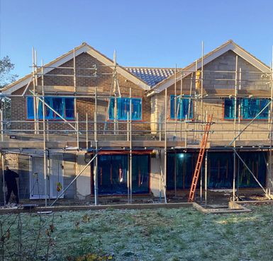 before and after rendered house Quality Render Specialists Basildon