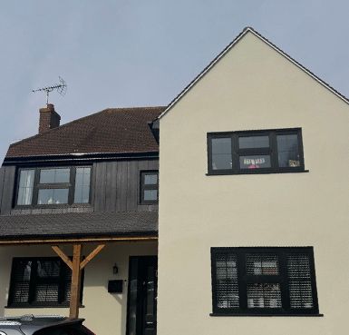 a house rendered by Quality Render specialists of Basildon.